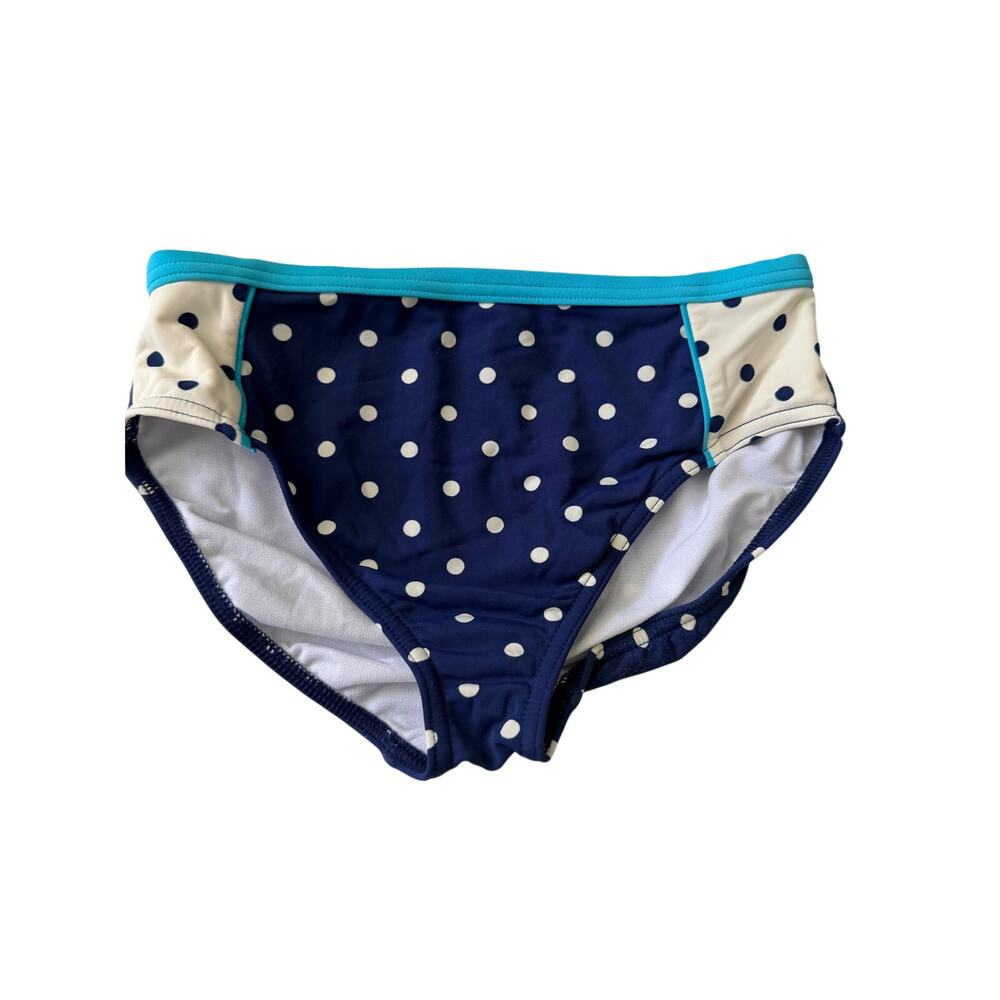 Mini Boden Blue Polkadot Bikini Bottoms - Girls Size 9/10